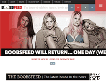 Tablet Screenshot of boobsfeed.com